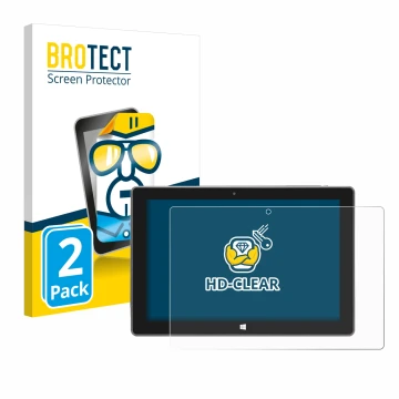 Face avant d’un emballage produit avec le logo de la marque BROTECT. À côté, l’appareil SZTPS Tablet 10.1