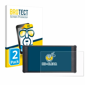 Face avant d’un emballage produit avec le logo de la marque BROTECT. À côté, l’appareil Portkeys PT6 est représenté avec la pr