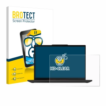 Face avant d’un emballage produit avec le logo de la marque BROTECT. À côté, l’appareil Lenovo ThinkPad P14s Gen 5 14