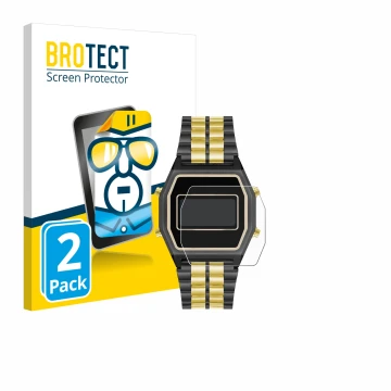 Face avant d’un emballage produit avec le logo de la marque BROTECT. À côté, l’appareil Armitron Rubik est représenté avec la 