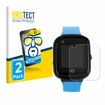 Face avant d’un emballage produit avec le logo de la marque BROTECT. À côté, l’appareil One2Track Connect NEO est représenté a