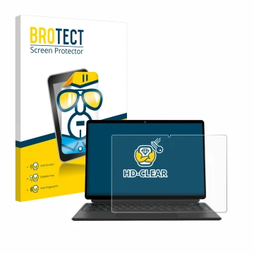 Face avant d’un emballage produit avec le logo de la marque BROTECT. À côté, l’appareil Ninkear T40 2-in-1 est représenté avec