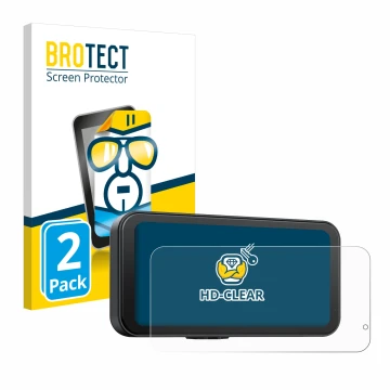 Face avant d’un emballage produit avec le logo de la marque BROTECT. À côté, l’appareil Volam RC15B 6.25