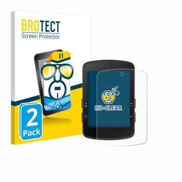 Face avant d’un emballage produit avec le logo de la marque BROTECT. À côté, l’appareil Bryton Rider S510 est représenté avec 