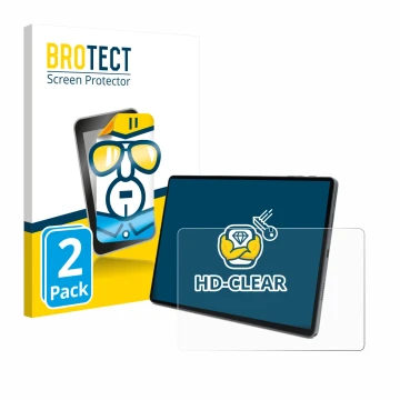 Face avant d’un emballage produit avec le logo de la marque BROTECT. À côté, l’appareil Terra Pad 1007 10.95