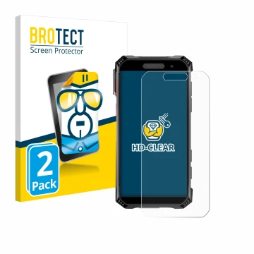 Face avant d’un emballage produit avec le logo de la marque BROTECT. À côté, l’appareil Soyes S10 Max est représenté avec la p