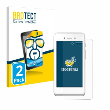 Face avant d’un emballage produit avec le logo de la marque BROTECT. À côté, l’appareil Pax A50 wallee est représenté avec la 