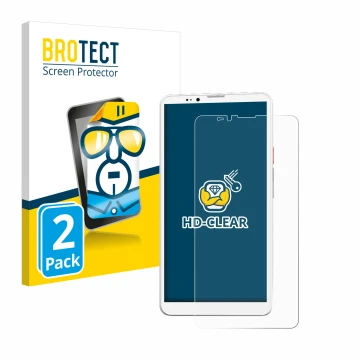 Face avant d’un emballage produit avec le logo de la marque BROTECT. À côté, l’appareil Bigme Hibreak Pro est représenté avec 