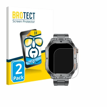 Face avant d’un emballage produit avec le logo de la marque BROTECT. À côté, l’appareil SUNKTA EF9-A 2.13