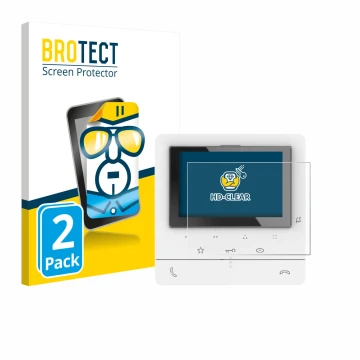 Face avant d’un emballage produit avec le logo de la marque BROTECT. À côté, l’appareil Biticino 344672 est représenté avec la