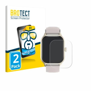 Face avant d’un emballage produit avec le logo de la marque BROTECT. À côté, l’appareil LAOYABB QS07 2.01