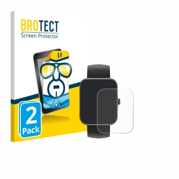 Face avant d’un emballage produit avec le logo de la marque BROTECT. À côté, l’appareil Alutoria S80K 1.83