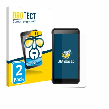 Face avant d’un emballage produit avec le logo de la marque BROTECT. À côté, l’appareil SkyCaddie Pro 4X est représenté avec l
