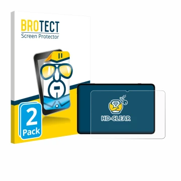 Face avant d’un emballage produit avec le logo de la marque BROTECT. À côté, l’appareil Redmagic Astra NP05J est représenté av