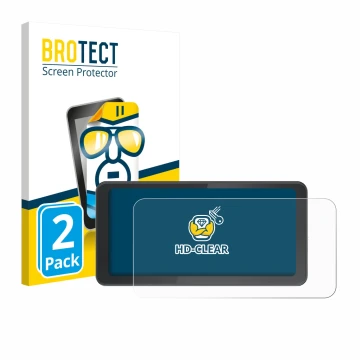 Face avant d’un emballage produit avec le logo de la marque BROTECT. À côté, l’appareil Spedal CL871 6.25