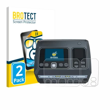 Face avant d’un emballage produit avec le logo de la marque BROTECT. À côté, l’appareil SkyRc D750 Mix est représenté avec la 