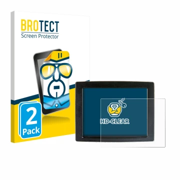 Face avant d’un emballage produit avec le logo de la marque BROTECT. À côté, l’appareil John Deere GreenStar est représenté av