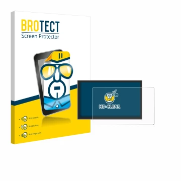 Face avant d’un emballage produit avec le logo de la marque BROTECT. À côté, l’appareil Leapmotor C10 2025 est représenté avec