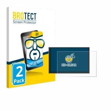 Face avant d’un emballage produit avec le logo de la marque BROTECT. À côté, l’appareil Renault Master 2025 est représenté ave