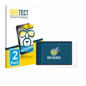 Face avant d’un emballage produit avec le logo de la marque BROTECT. À côté, l’appareil Xgody P60 Pro est représenté avec la p