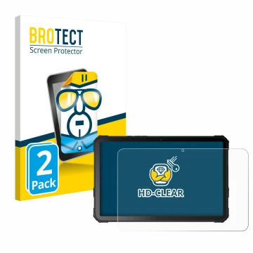 Face avant d’un emballage produit avec le logo de la marque BROTECT. À côté, l’appareil Fossibot DT3 5G est représenté avec la