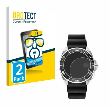 Face avant d’un emballage produit avec le logo de la marque BROTECT. À côté, l’appareil Seiko Prospex SRPE37 est représenté av