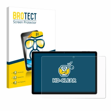 Face avant d’un emballage produit avec le logo de la marque BROTECT. À côté, l’appareil RUSHAR A140 14