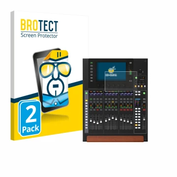 Face avant d’un emballage produit avec le logo de la marque BROTECT. À côté, l’appareil Behringer Wing Compact est représenté 