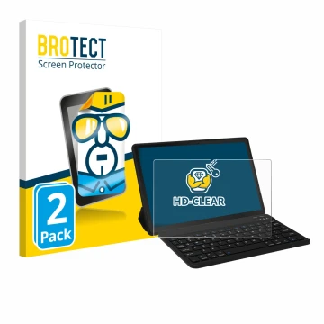 Face avant d’un emballage produit avec le logo de la marque BROTECT. À côté, l’appareil Laptok LAPA7LBK 11