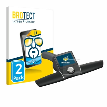 Face avant d’un emballage produit avec le logo de la marque BROTECT. À côté, l’appareil Motocaddy M7 GPS Remote est représenté