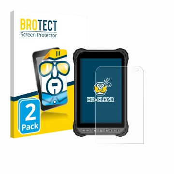 Face avant d’un emballage produit avec le logo de la marque BROTECT. À côté, l’appareil Zoomsmart A8004 Series est représenté 