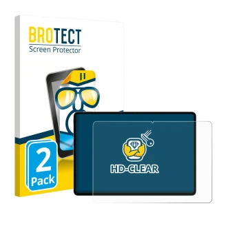 Face avant d’un emballage produit avec le logo de la marque BROTECT. À côté, l’appareil Honor Magicpad 3 Pro est représenté av