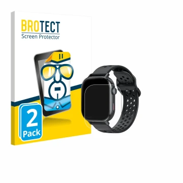 Face avant d’un emballage produit avec le logo de la marque BROTECT. À côté, l’appareil Jugeman P131 2.06