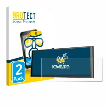 Face avant d’un emballage produit avec le logo de la marque BROTECT. À côté, l’appareil Krunia 9.26