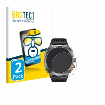 Face avant d’un emballage produit avec le logo de la marque BROTECT. À côté, l’appareil Rogbid Titan V 1.75