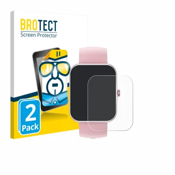 Face avant d’un emballage produit avec le logo de la marque BROTECT. À côté, l’appareil Ucani S80K 1.83