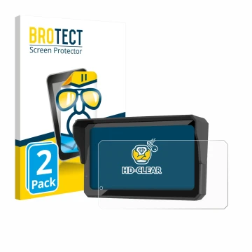 Face avant d’un emballage produit avec le logo de la marque BROTECT. À côté, l’appareil Carpuride W602BS est représenté avec l