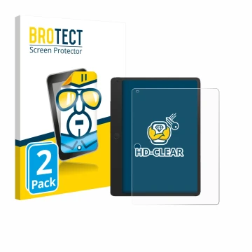 Face avant d’un emballage produit avec le logo de la marque BROTECT. À côté, l’appareil TCL Note A1 est représenté avec la pro