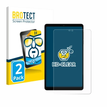 Face avant d’un emballage produit avec le logo de la marque BROTECT. À côté, l’appareil Alldocube iPlay 60 mini est représenté