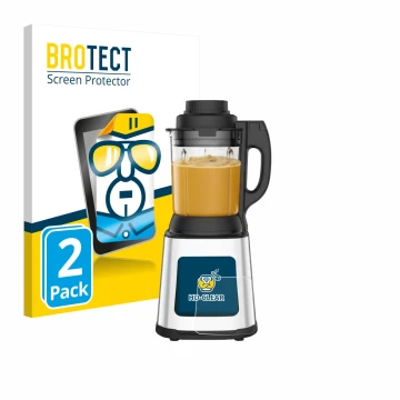 Face avant d’un emballage produit avec le logo de la marque BROTECT. À côté, l’appareil Moulinex LM83SD10 est représenté avec 