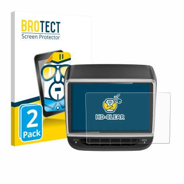 Face avant d’un emballage produit avec le logo de la marque BROTECT. À côté, l’appareil Tlyard T10 est représenté avec la prot