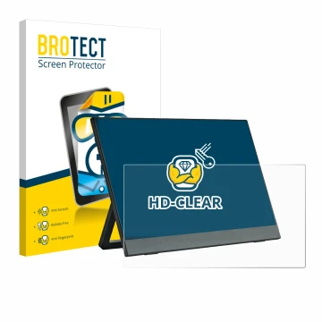 Face avant d’un emballage produit avec le logo de la marque BROTECT. À côté, l’appareil Anmite A140W03 14