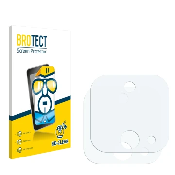 Face avant d’un emballage produit avec le logo de la marque BROTECT. À côté se trouve la protection d’écran correspondante.