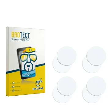 Face avant d’un emballage produit avec le logo de la marque BROTECT. À côté se trouve la protection d’écran correspondante.