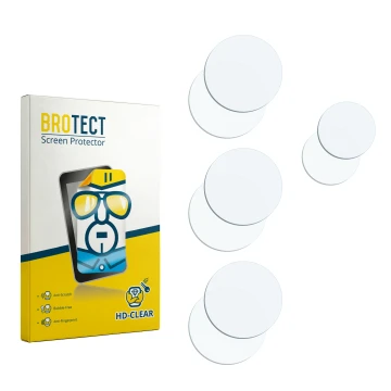 Face avant d’un emballage produit avec le logo de la marque BROTECT. À côté se trouve la protection d’écran correspondante.