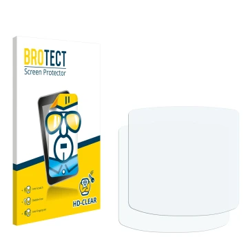 Face avant d’un emballage produit avec le logo de la marque BROTECT. À côté se trouve la protection d’écran correspondante.