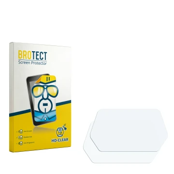 Face avant d’un emballage produit avec le logo de la marque BROTECT. À côté se trouve la protection d’écran correspondante.