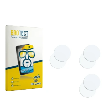 Face avant d’un emballage produit avec le logo de la marque BROTECT. À côté se trouve la protection d’écran correspondante.