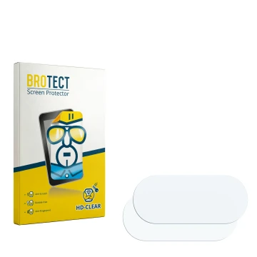 Face avant d’un emballage produit avec le logo de la marque BROTECT. À côté se trouve la protection d’écran correspondante.