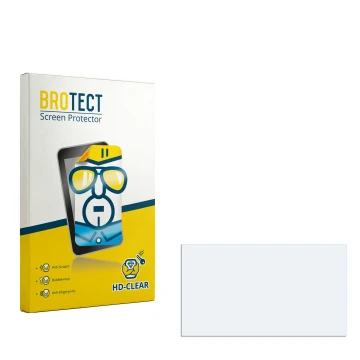 Face avant d’un emballage produit avec le logo de la marque BROTECT. À côté se trouve la protection d’écran correspondante.